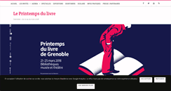 Desktop Screenshot of printempsdulivre.bm-grenoble.fr