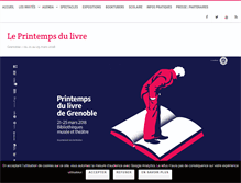 Tablet Screenshot of printempsdulivre.bm-grenoble.fr